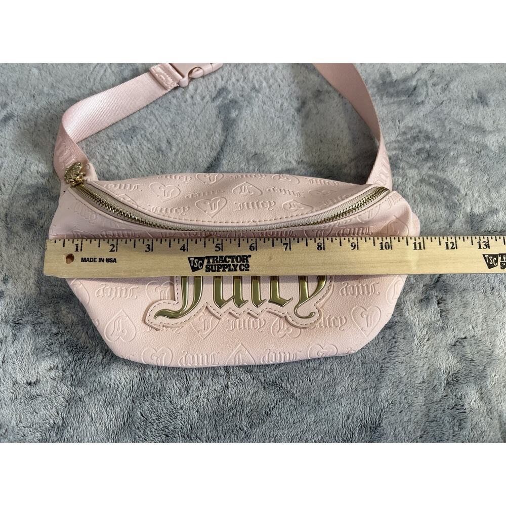 Juicy Couture Fanny Pack/Belt Bag Handbag pack pink - Picture 7 of 13